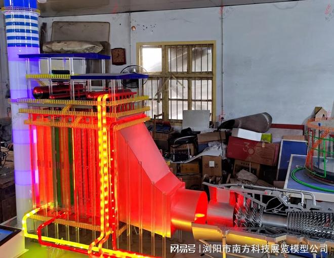 天然气发电厂余热锅炉模型：探索高效能源利用的微观世界(图1)