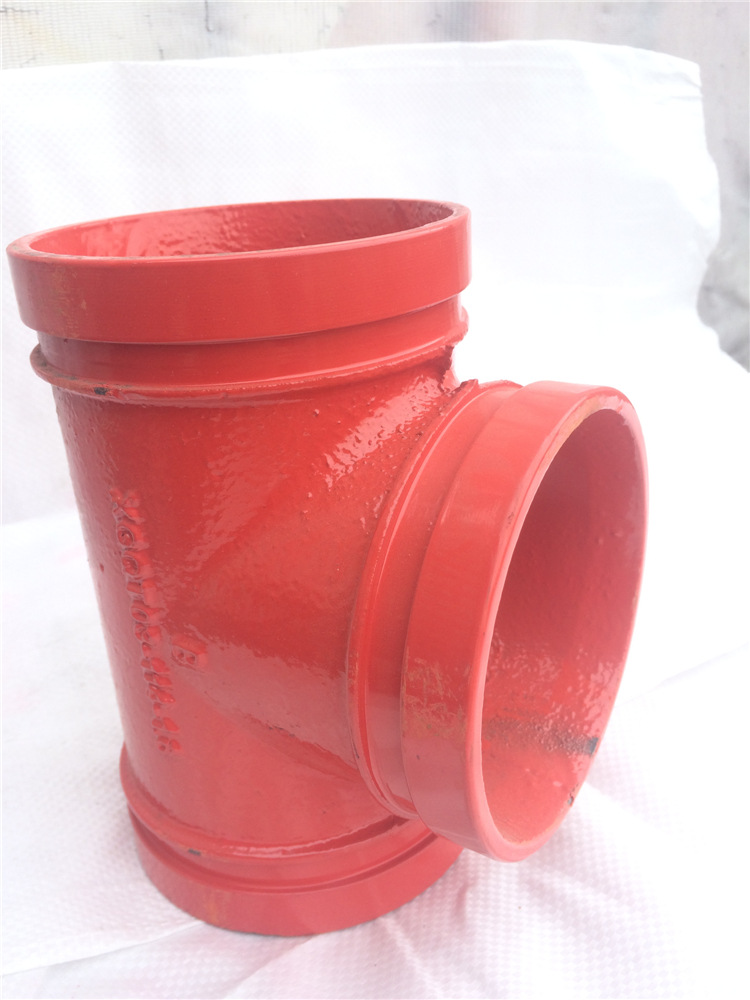 铸铁承盘三通Ф90价格