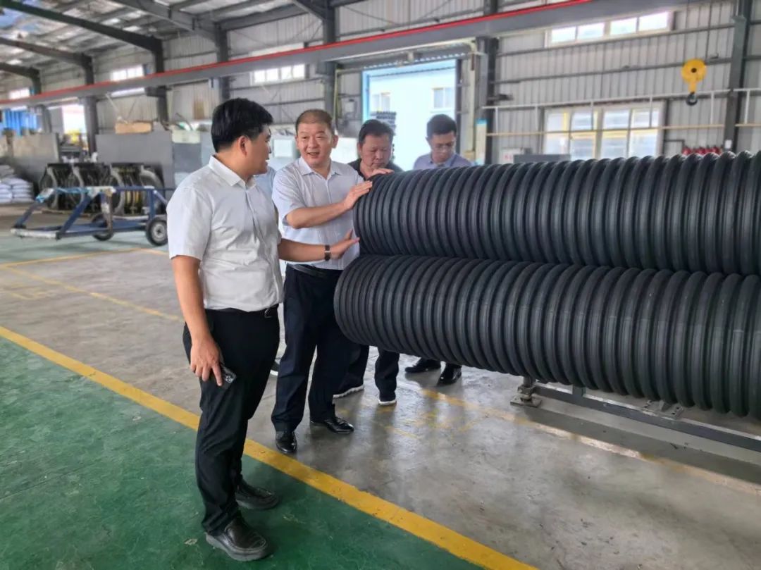 湛江市坡头区政府、市投资促进局领导一行莅临亚通公司调研考察!(图4)